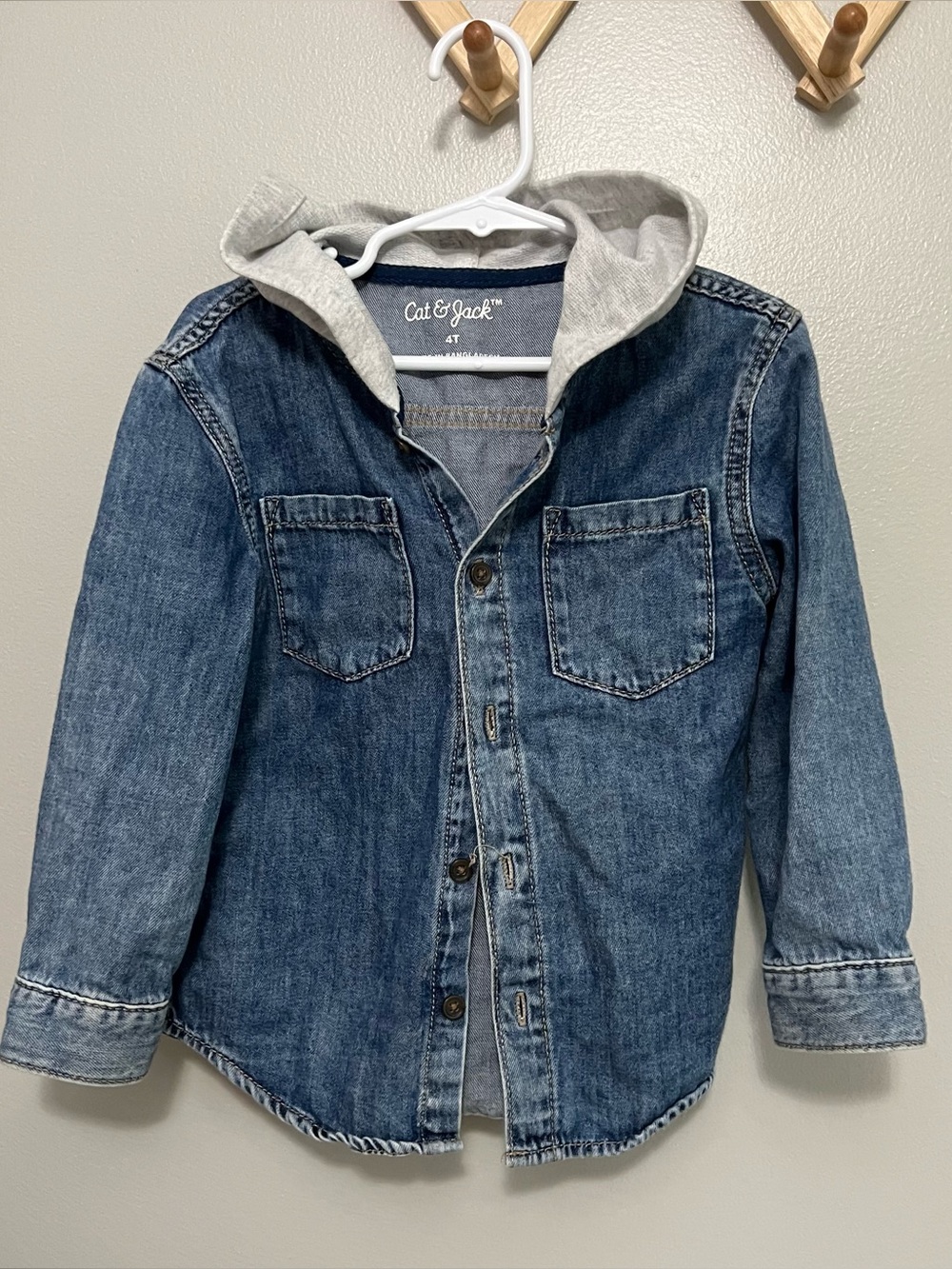 Cat and Jack Toddler Denim Jacket 4T